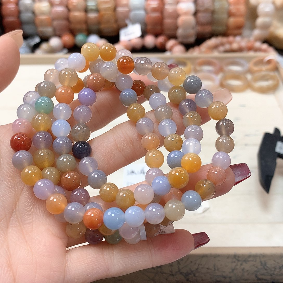 硅化珊瑚（珊瑚玉）手链未镶嵌t**n391