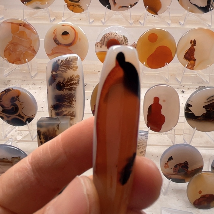 未镶嵌吊坠(不含链)玛瑙/玉髓