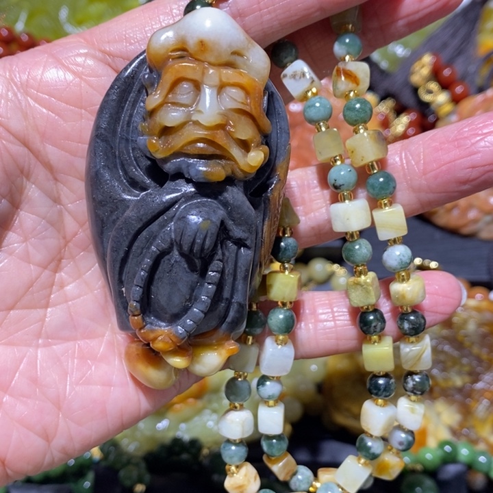 岫玉岫玉吊坠未镶嵌