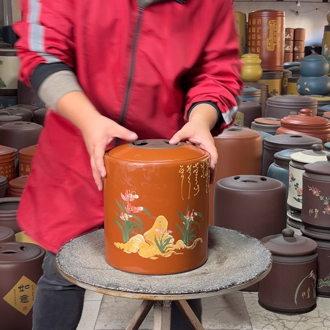 紫砂茶叶罐茶叶罐