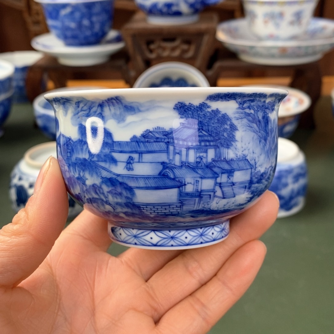 杯景德镇陶瓷手工手绘