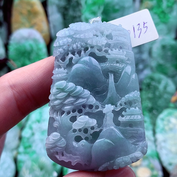 翡翠吊坠(不含链)未镶嵌