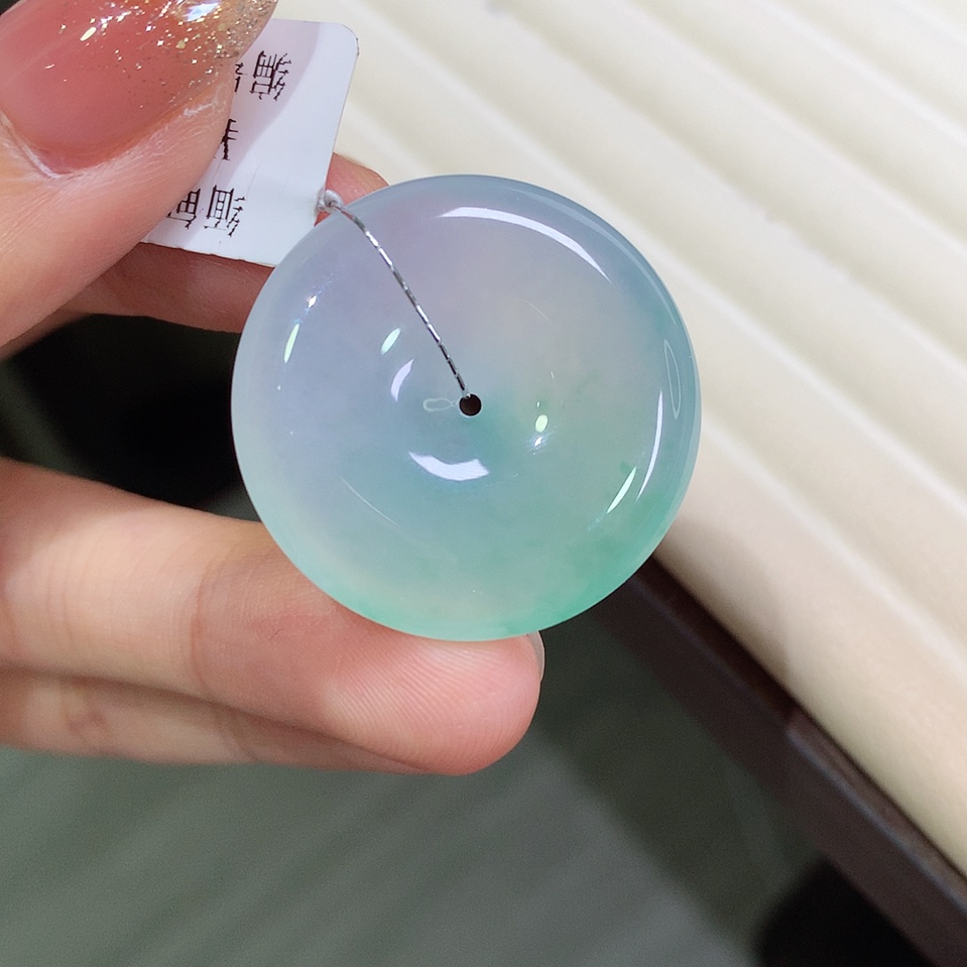 翡翠未镶嵌颈饰27.7-5.8