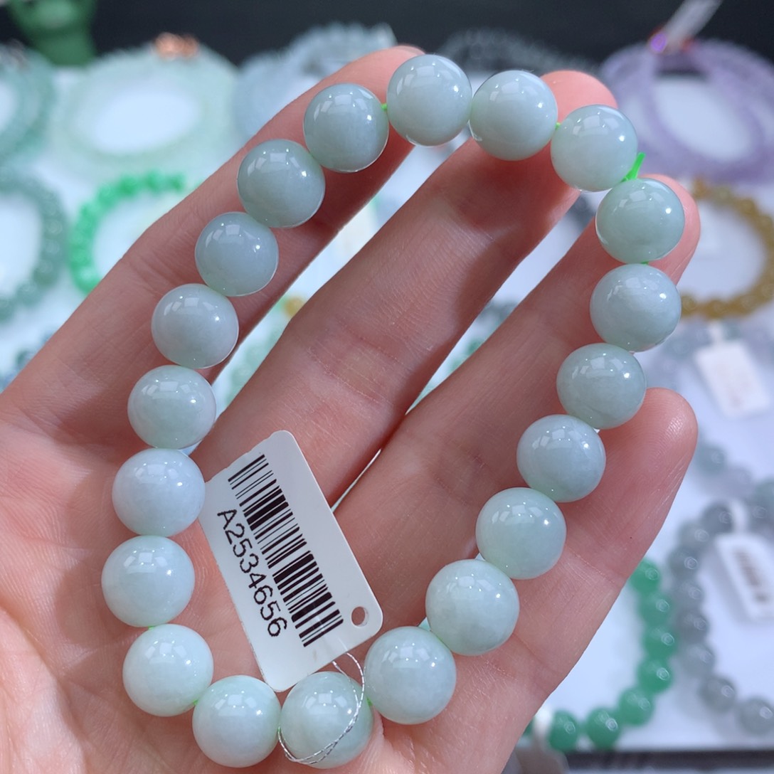 翡翠手链未镶嵌天然
