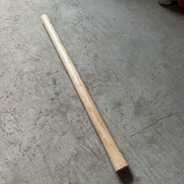 直播间90青冈木大号镐把有瑕疵正常使用