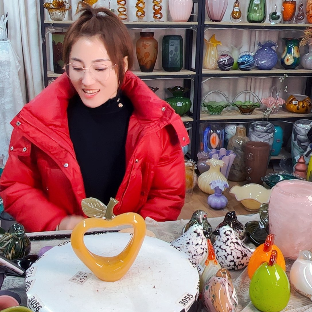 苹果小瑕家悦琉璃工艺品福利