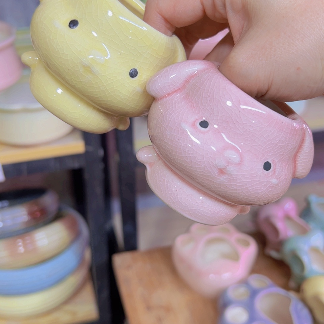 陶瓷花盆当场凑满12包邮