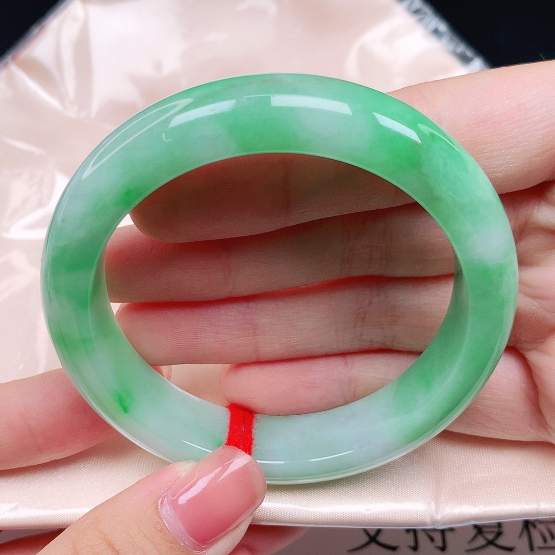 翡翠未镶嵌手镯53圈881883