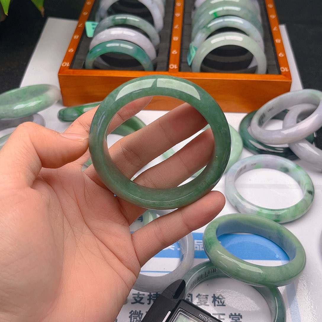 未镶嵌手镯翡翠5455x3. 19