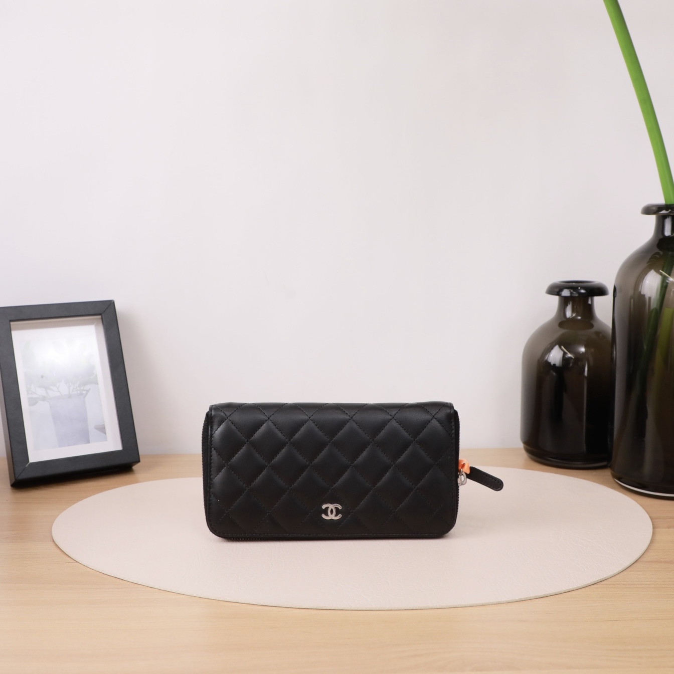 95新 Chanel/香奈儿 手拿包钱包/6587