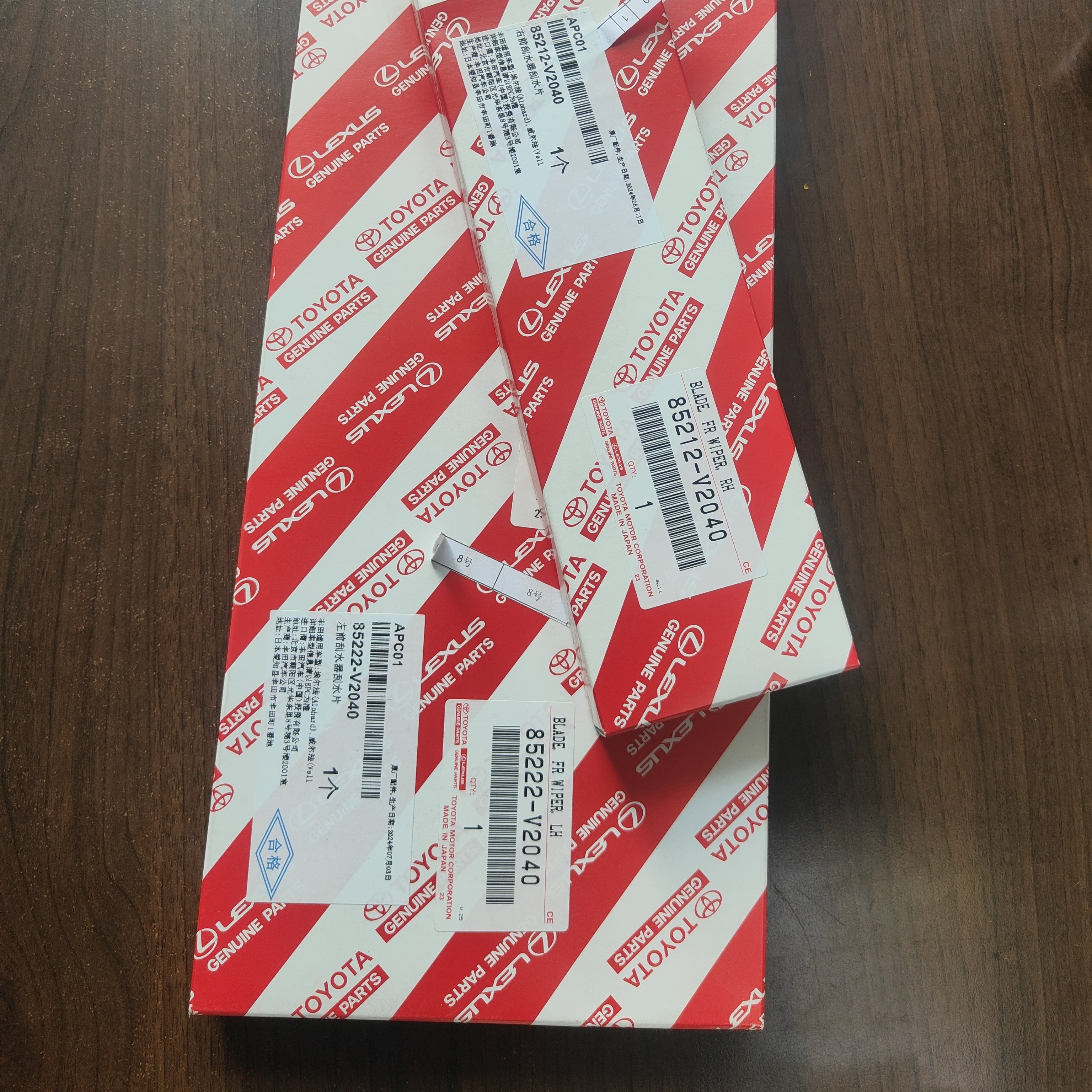 丰田纯牌进口40系埃尔法威尔法雨刷雨刮片雨刮器