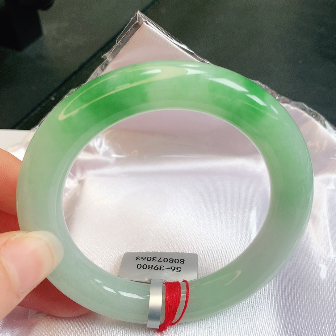 【闪购商品】翡翠手镯未镶嵌缅甸天然a货翡翠