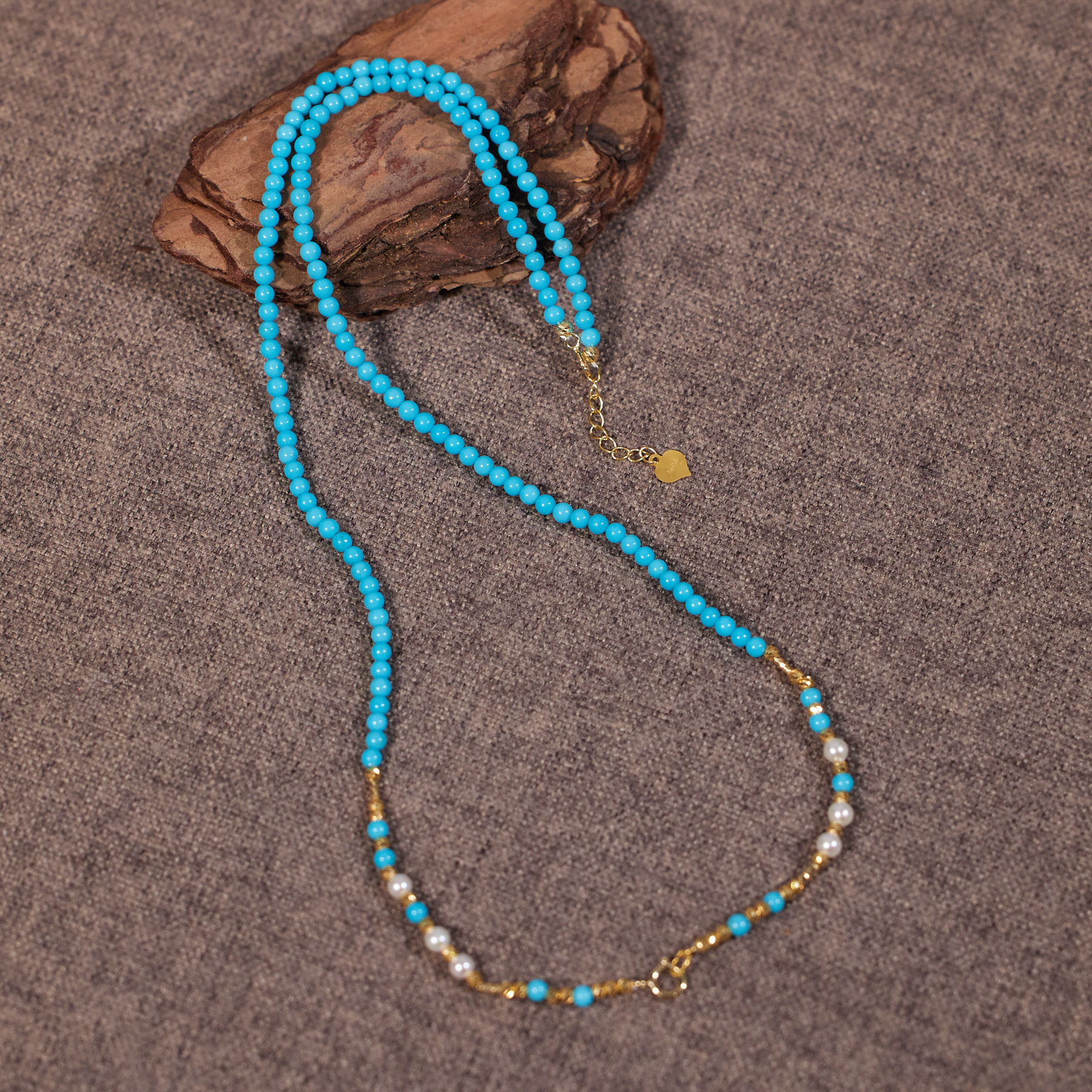 【歪歪】*美松项链*18K金镶嵌N5016