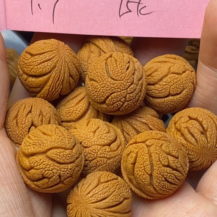 吊坠桃核秦岭龙纹桃核17尺寸