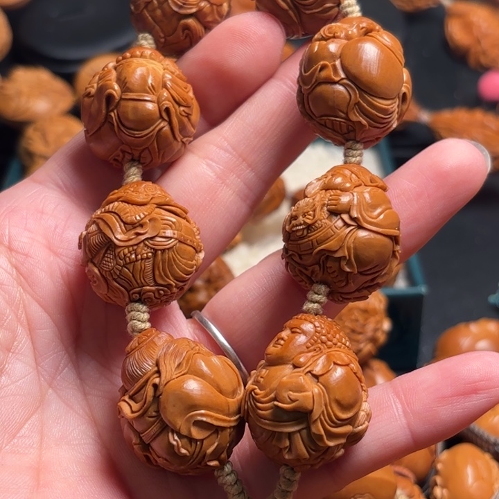 橄榄核手串/手链东**鹰