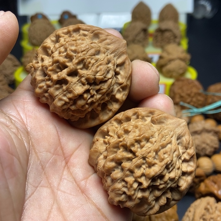 文玩核桃把件官帽2