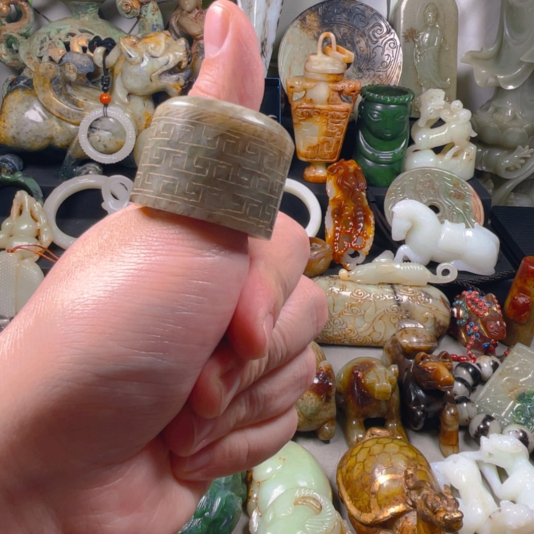 和田玉把件未镶嵌13