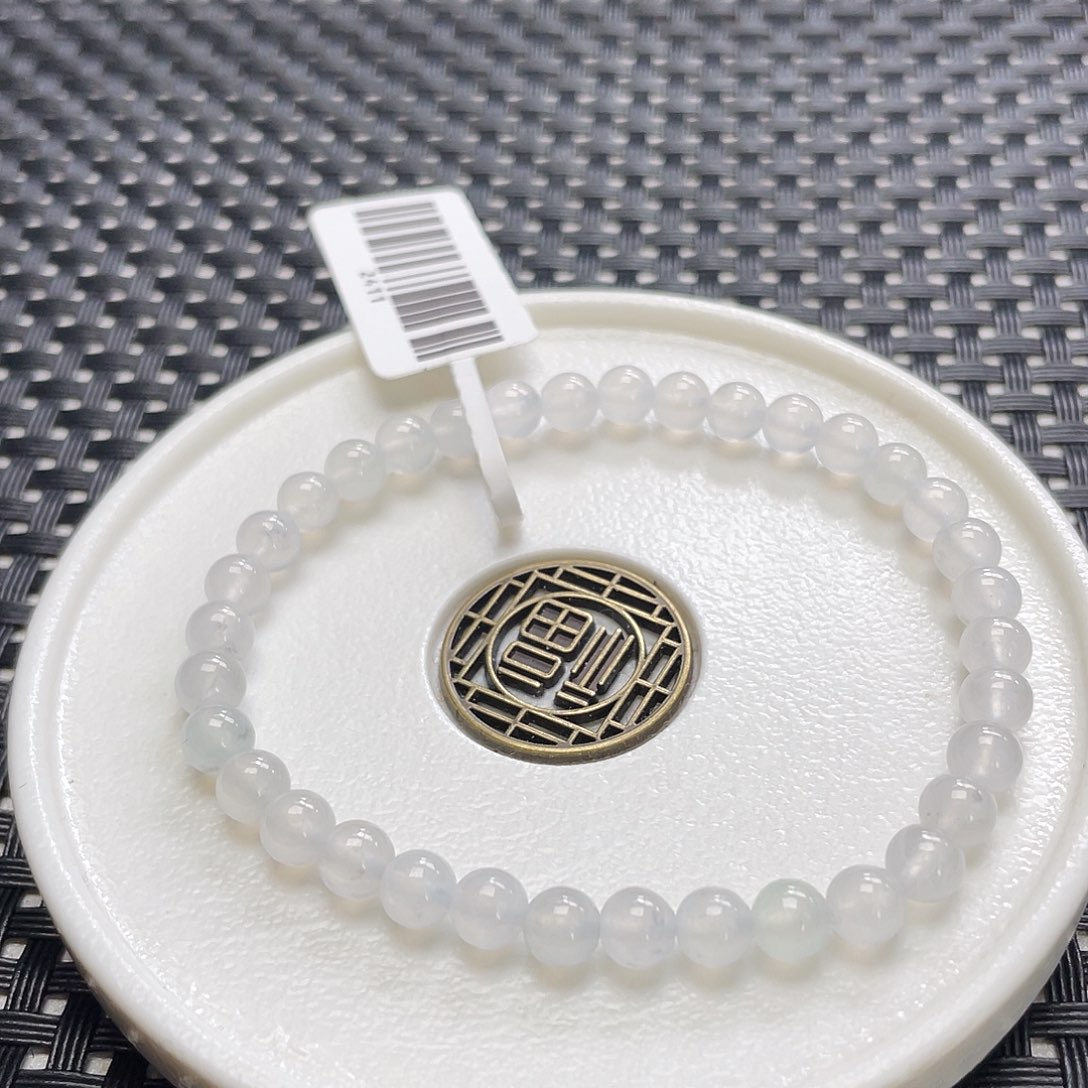 翡翠手链未镶嵌卡5