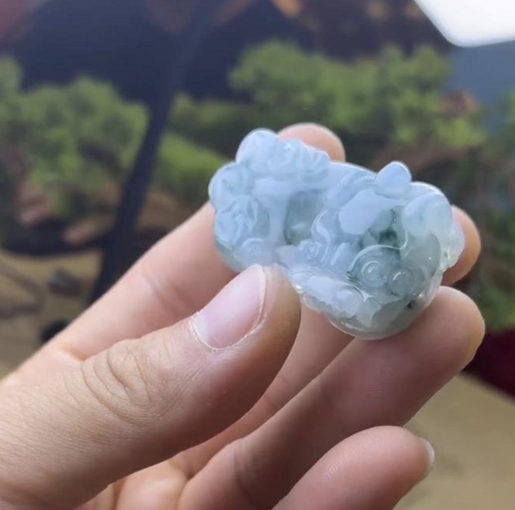  「9.19一哥精选款」天然缅甸翡翠挂件/GJ014-貔貅