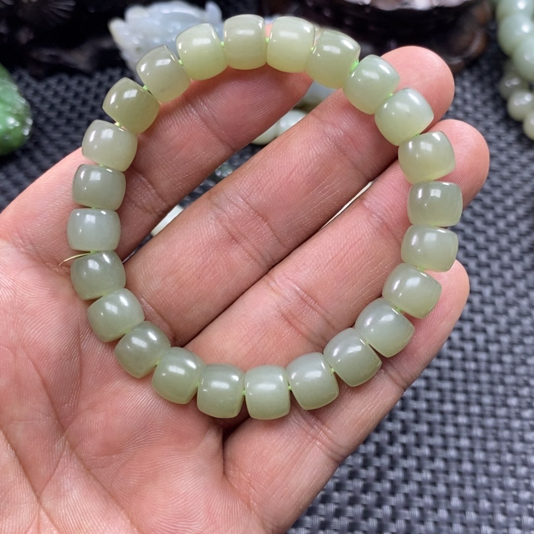 和田玉手链未镶嵌