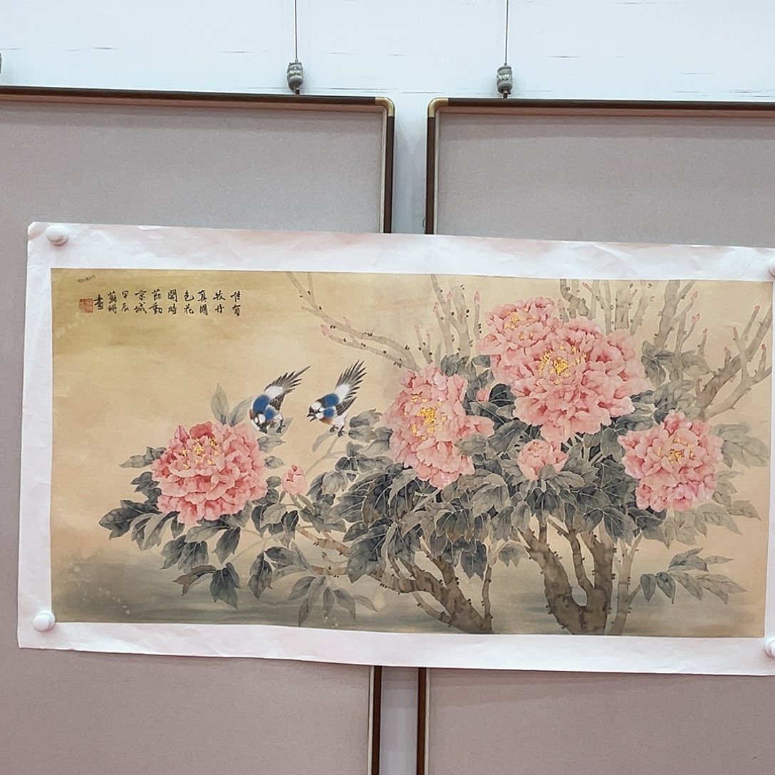国画画家苏珊老师精品原作