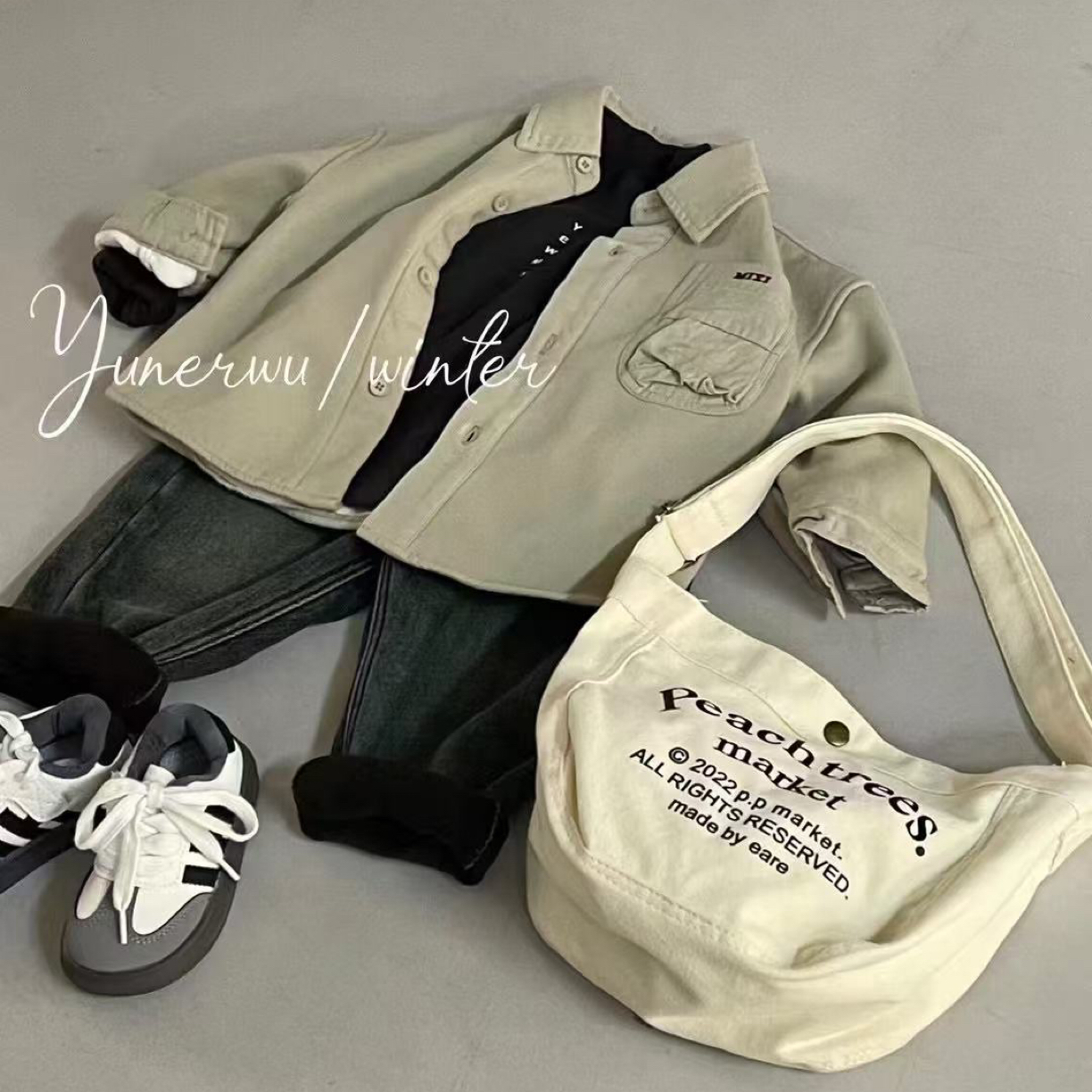 1239 小鹿•儿童实体品牌秋冬款韩版童装