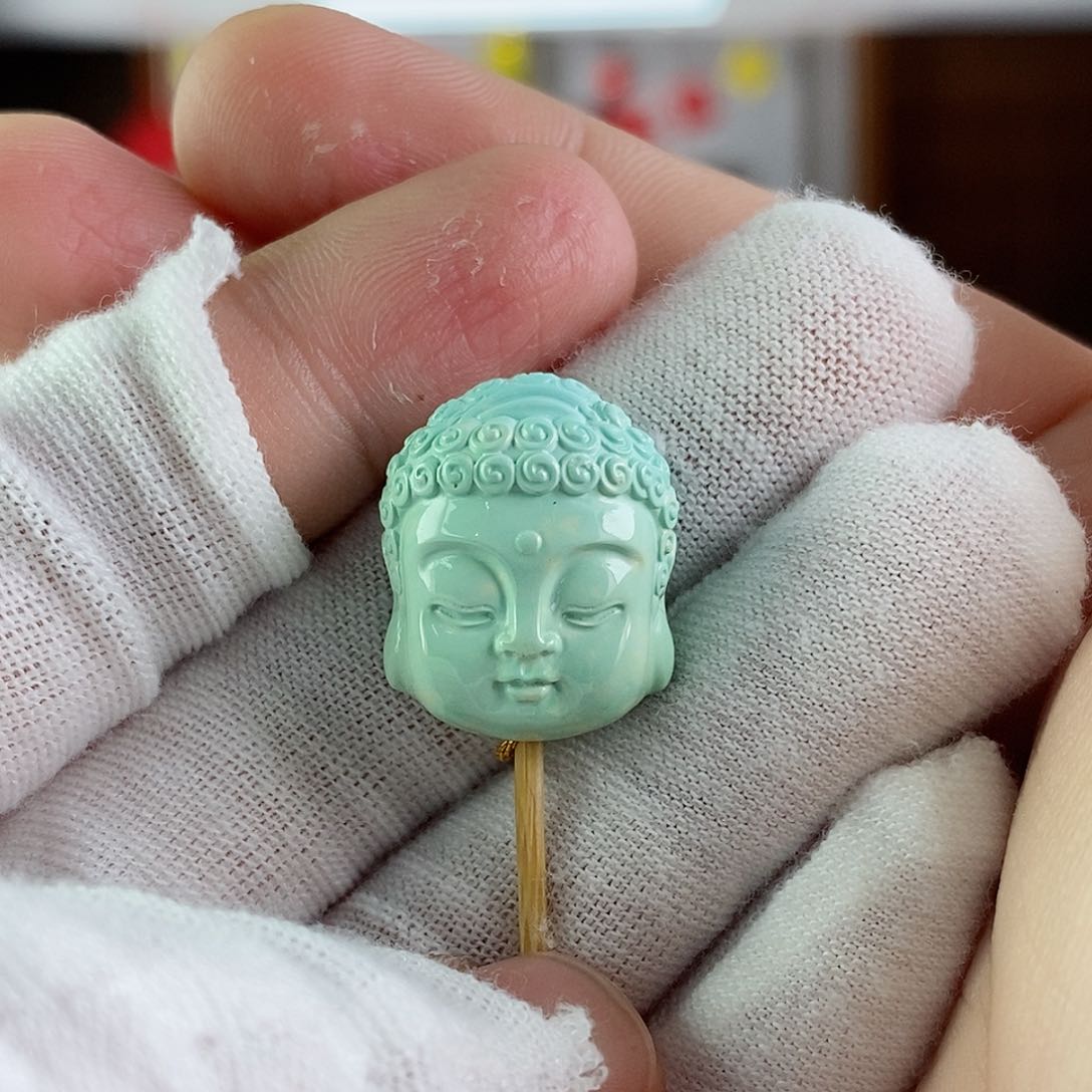 绿松石珠宝奇石未镶嵌