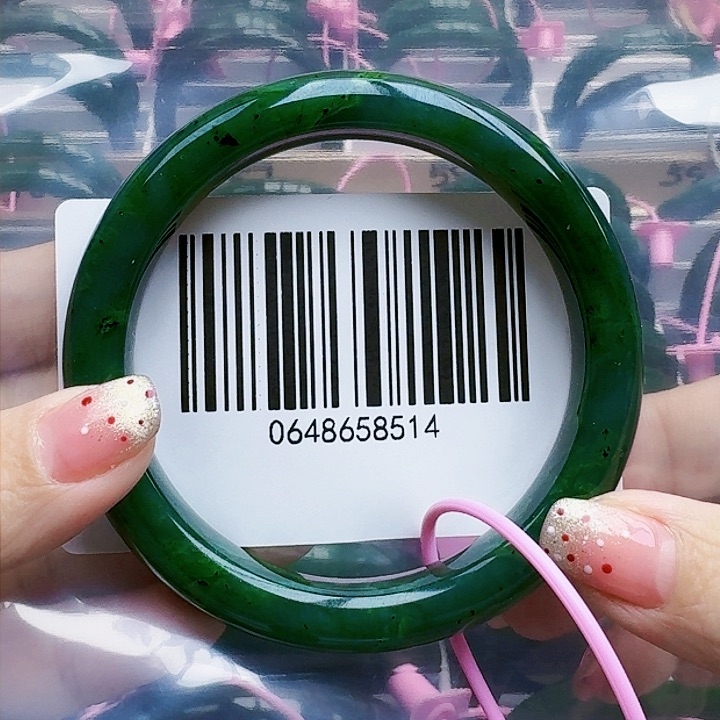 和田玉（碧玉）手镯未镶嵌6162