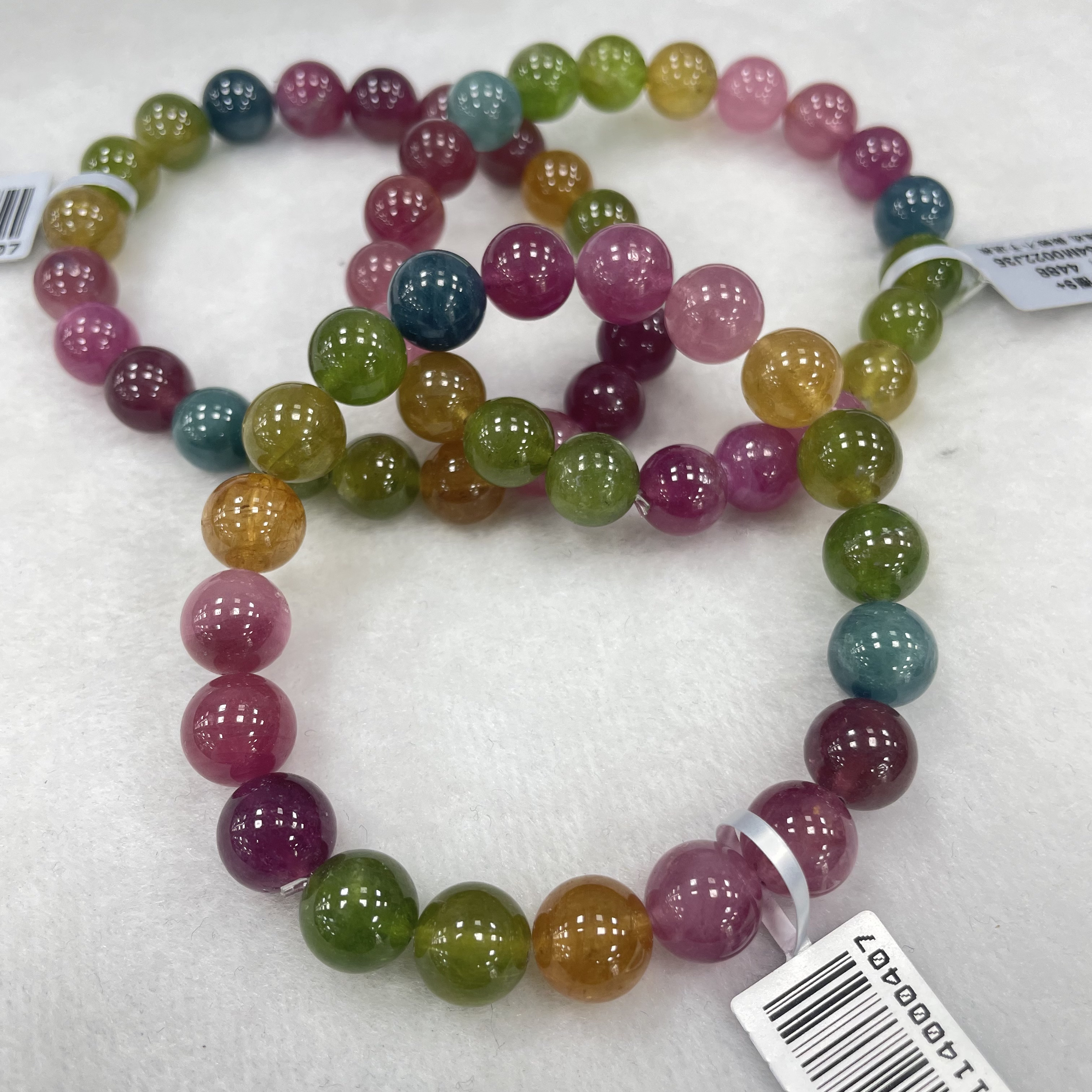 【书记甄选】天然碧玺单圈手链 多样性发一件 约9mm LB4354