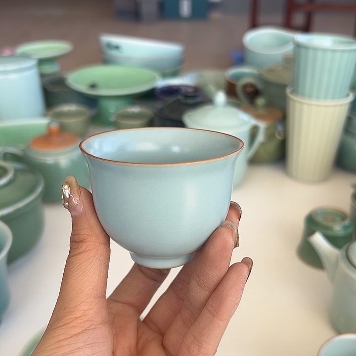 小米茶器龙泉青瓷