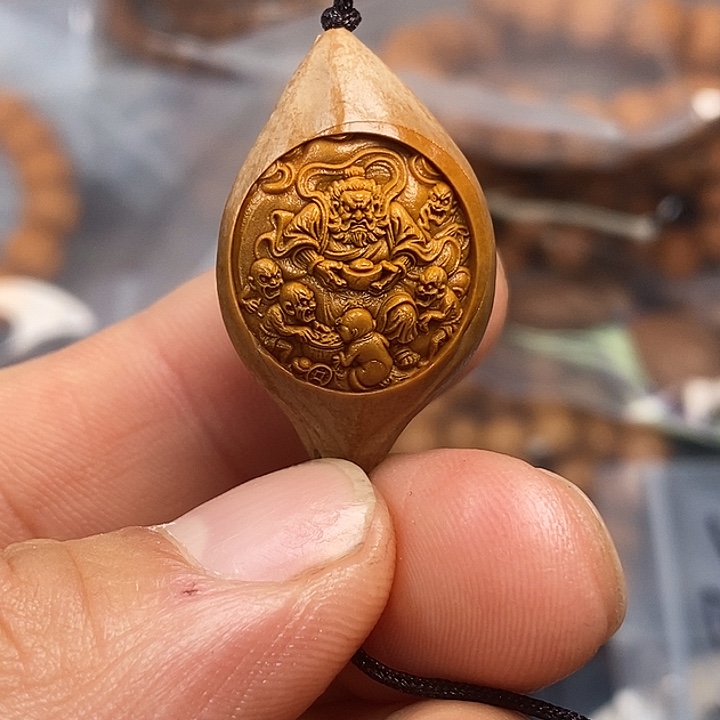 橄榄核吊坠橄榄核雕手串手链