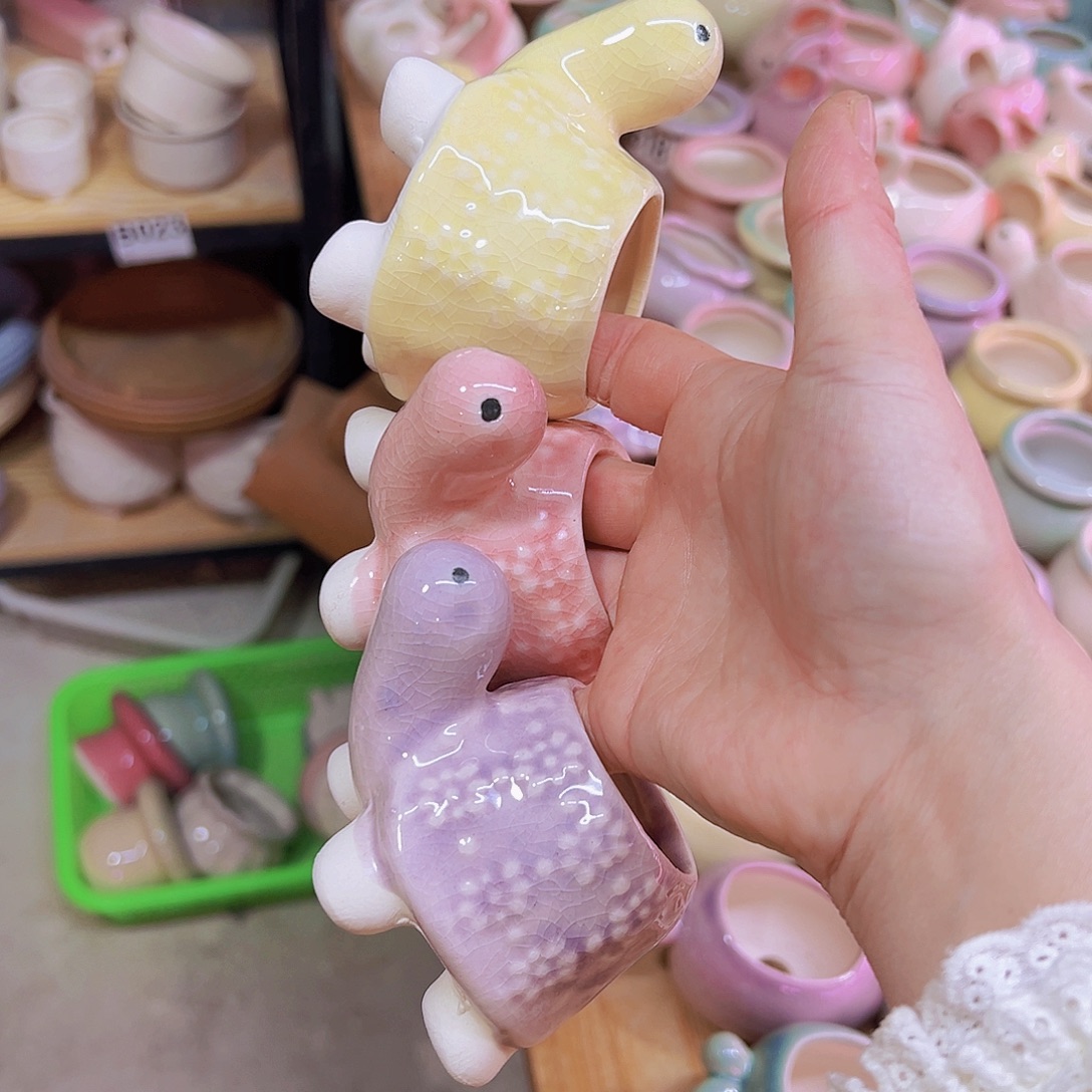 陶瓷花盆当场凑满12包邮