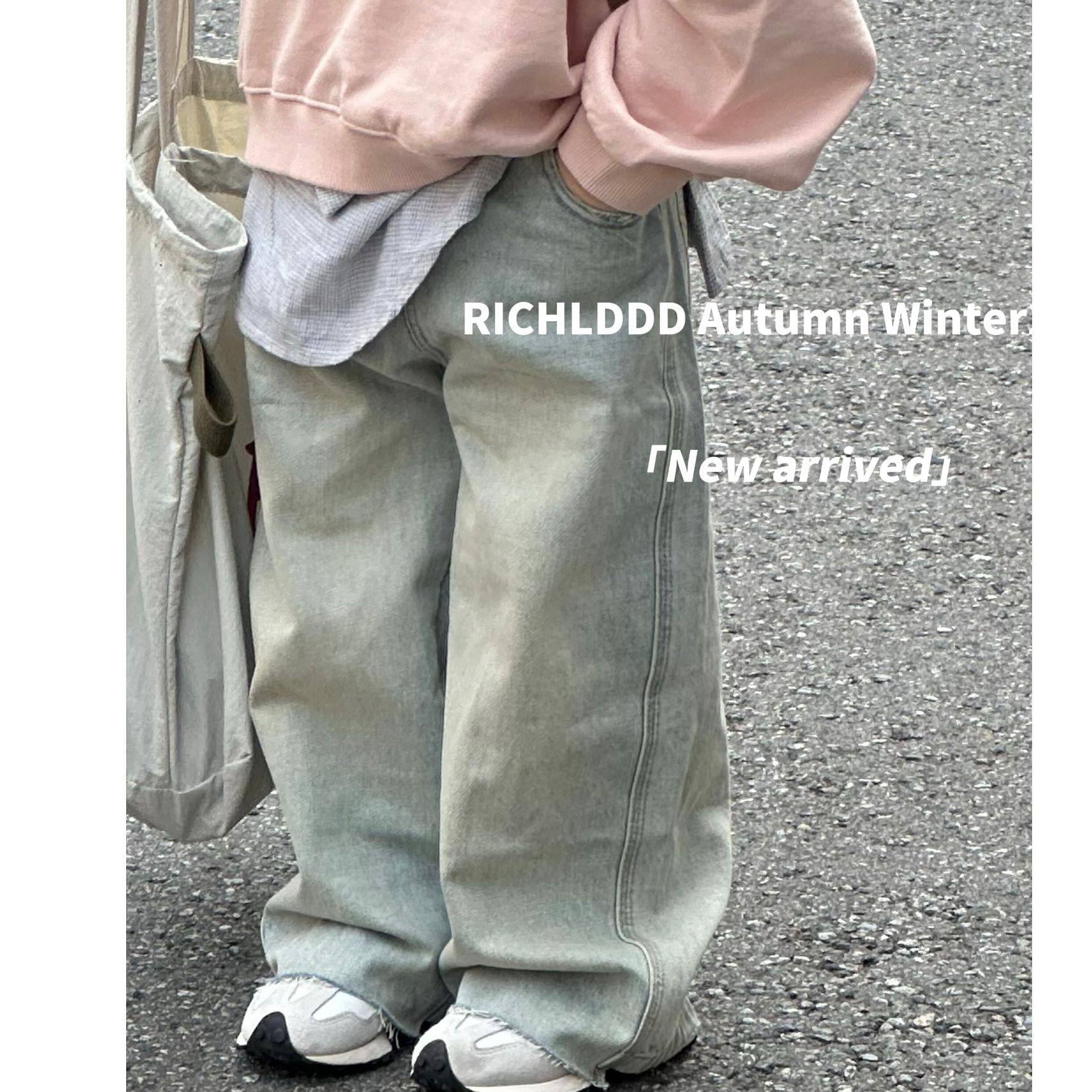 特NO退NO换卤蛋童装【海岛流动】素版浅软牛仔裤男女童直筒1533