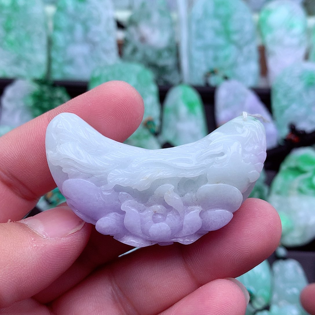 翡翠吊坠(不含链)未镶嵌
