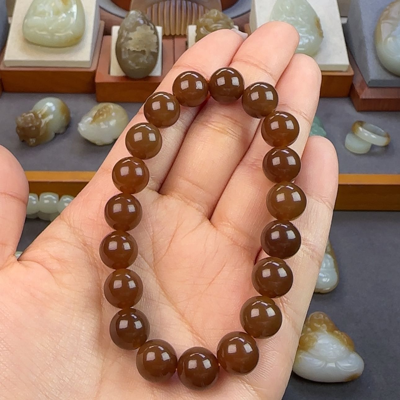 【闪购商品】和田玉手串未镶嵌用****1
