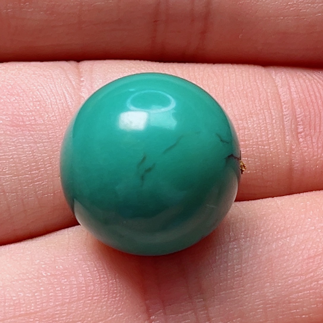 绿松石未镶嵌17圆珠