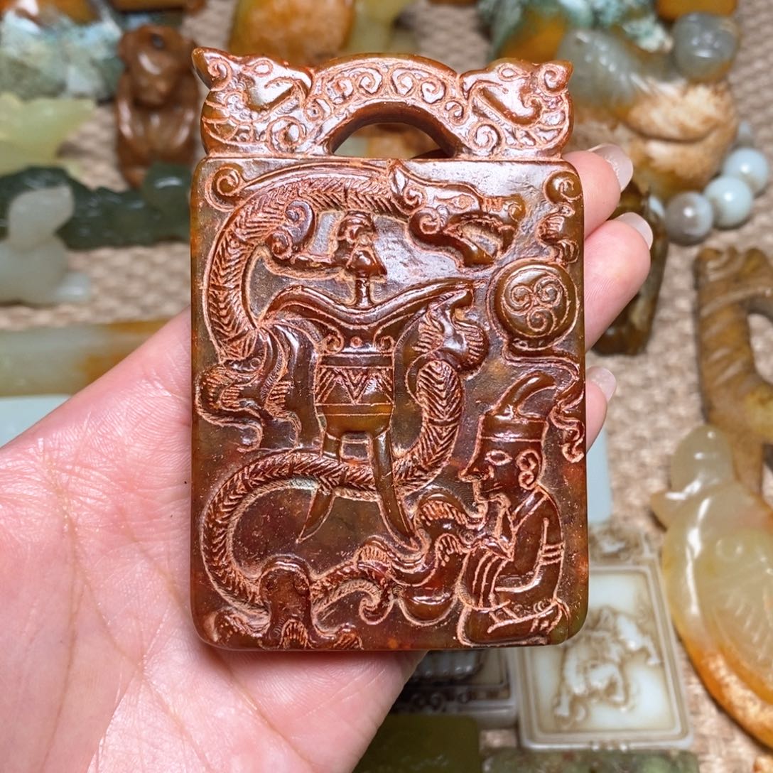 白玉菩提吊坠白玉菩提白玉菩提摆件