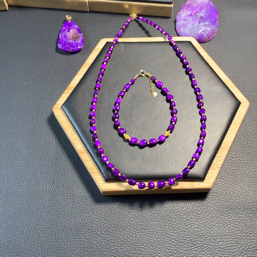 苏纪石（舒俱来）示例链接勿拍18K金镶嵌