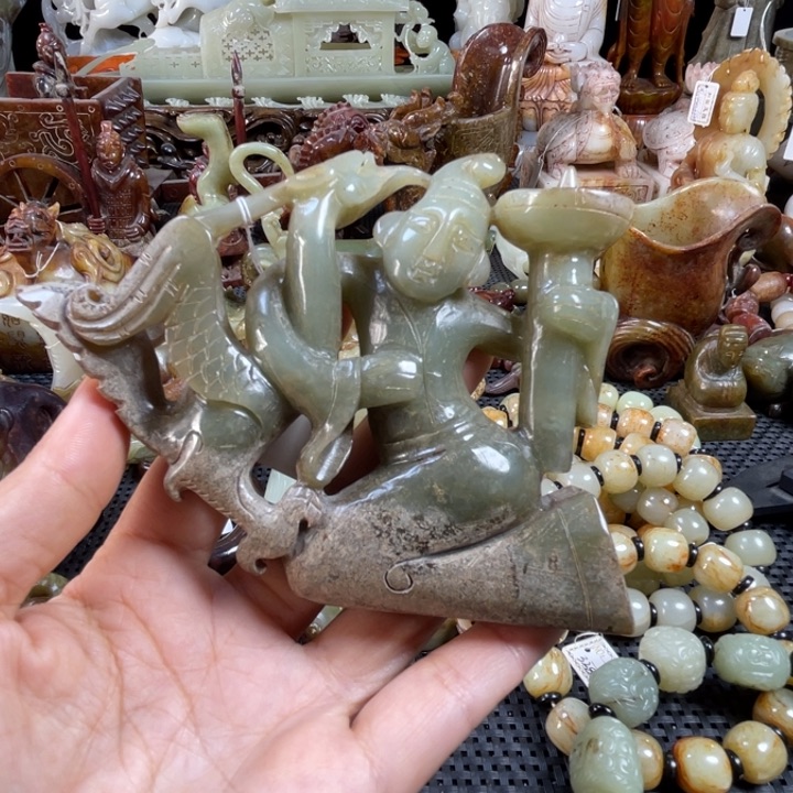 和田玉挂件未镶嵌