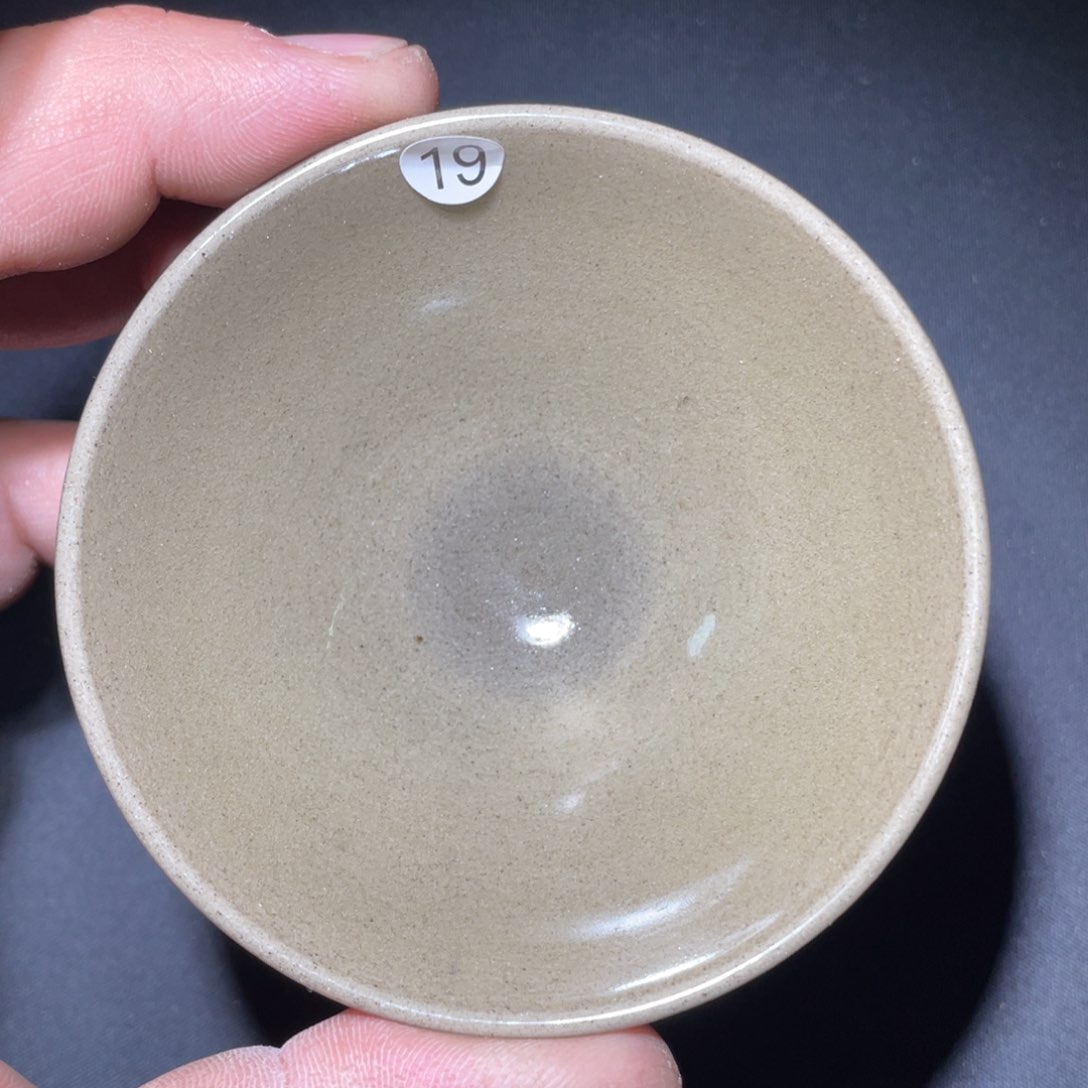 茶盏龙窑柴烧老黄甄选19