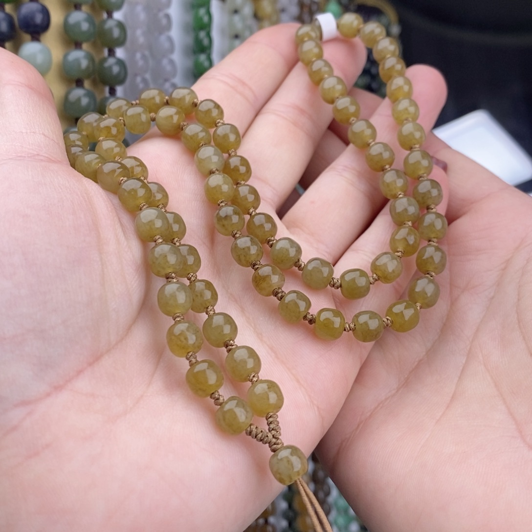 和田玉颈饰未镶嵌顺**然