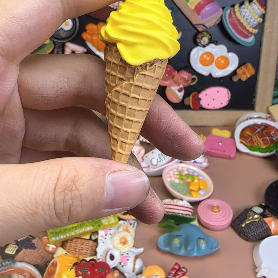 双层款甜筒冰箱贴