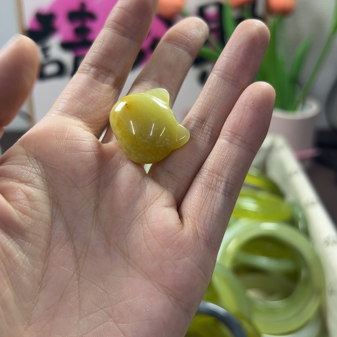 蛇纹石玉手镯未镶嵌32