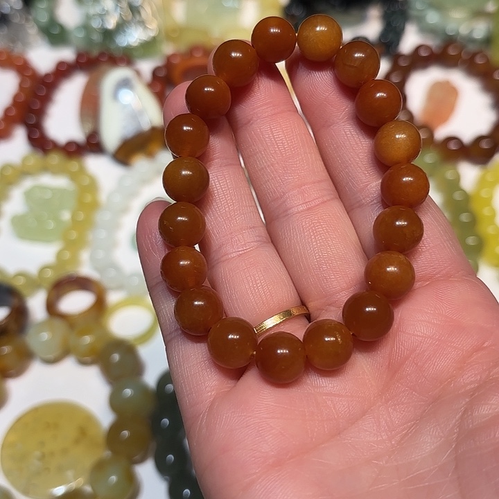 蛇纹石玉未镶嵌手串