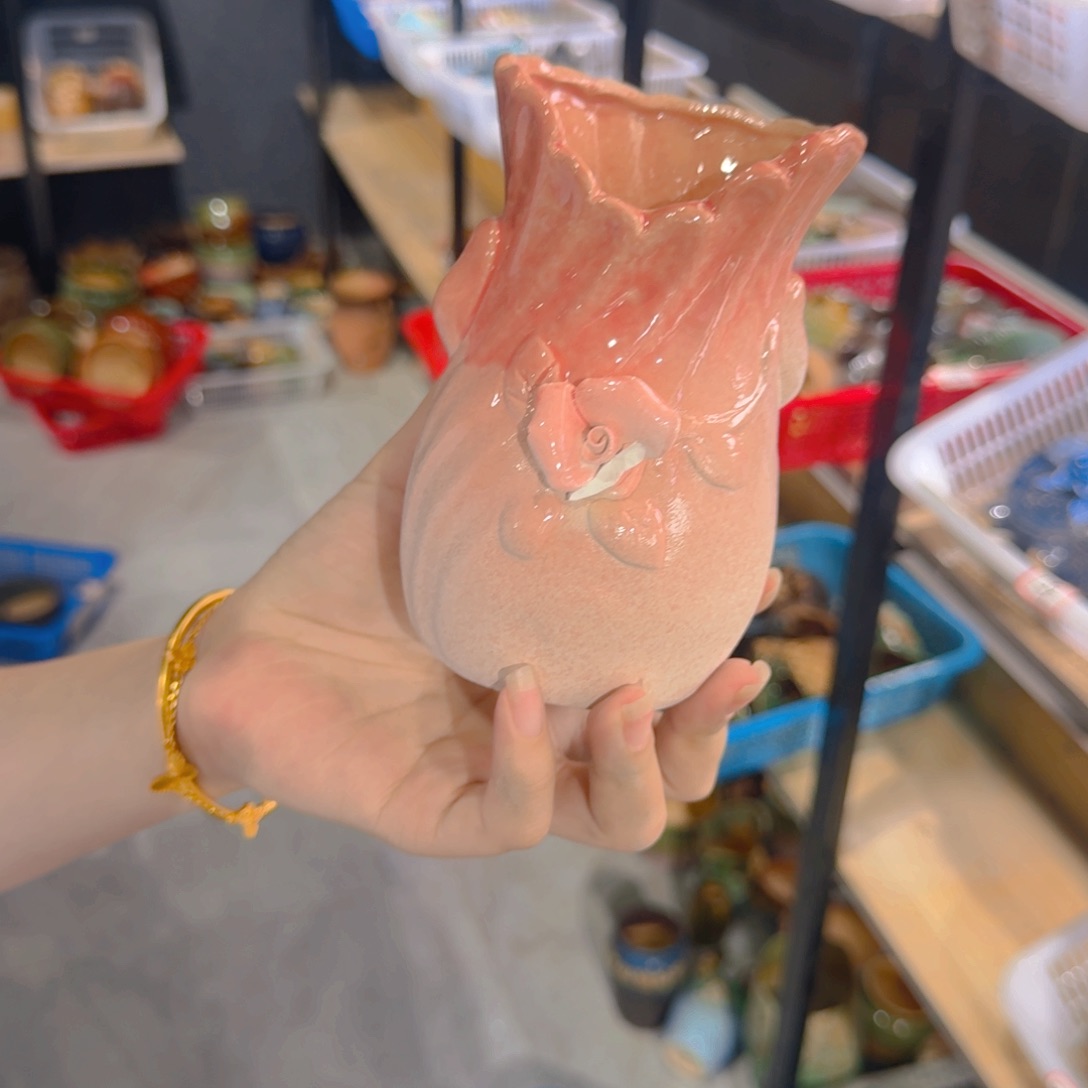 紫砂花盆粗陶粗陶