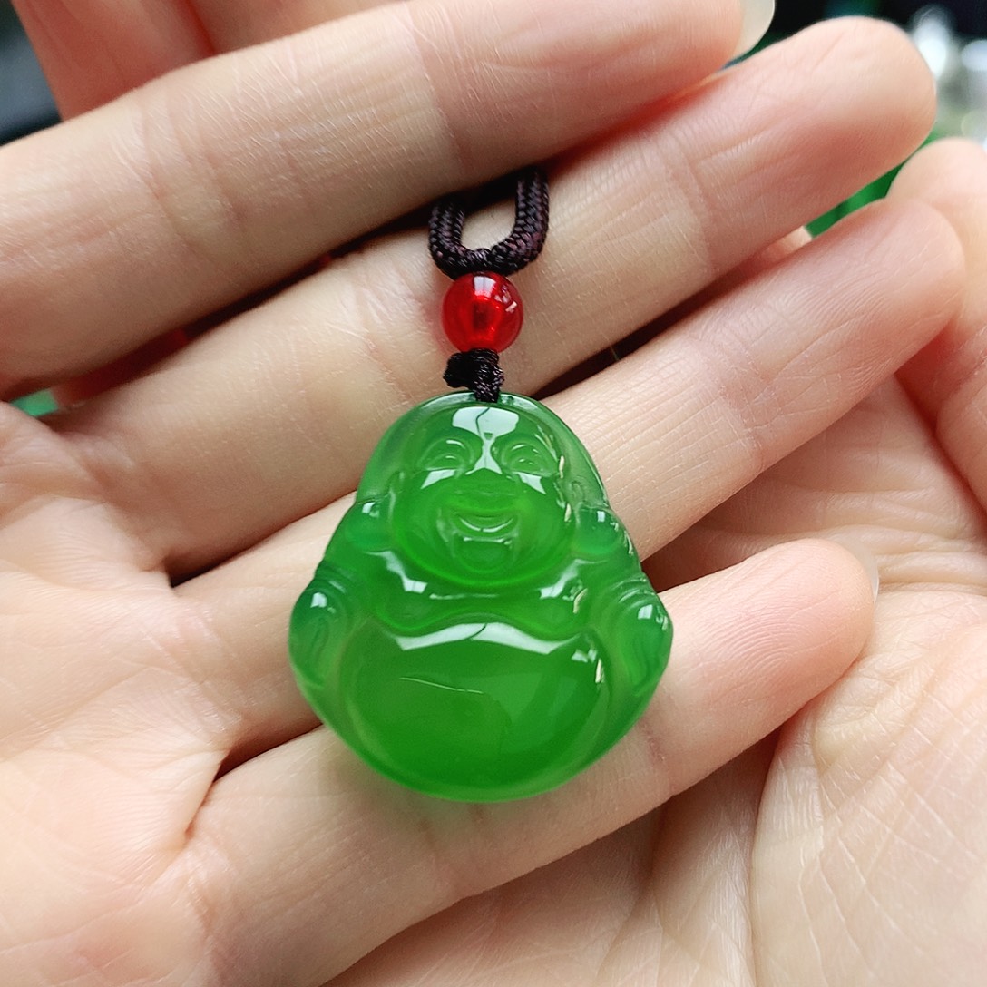 玛瑙/玉髓未镶嵌吊坠