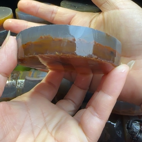 定制玛瑙3*℃手镯定制款