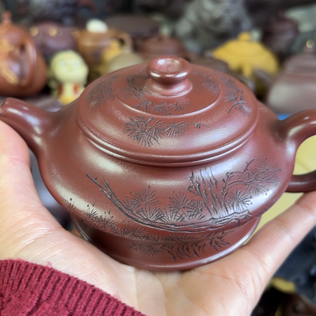 紫砂茶盘微瑕尾货听清再拍