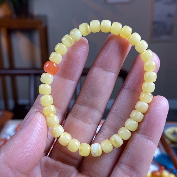 琥珀手链未镶嵌蜜蜡手串6