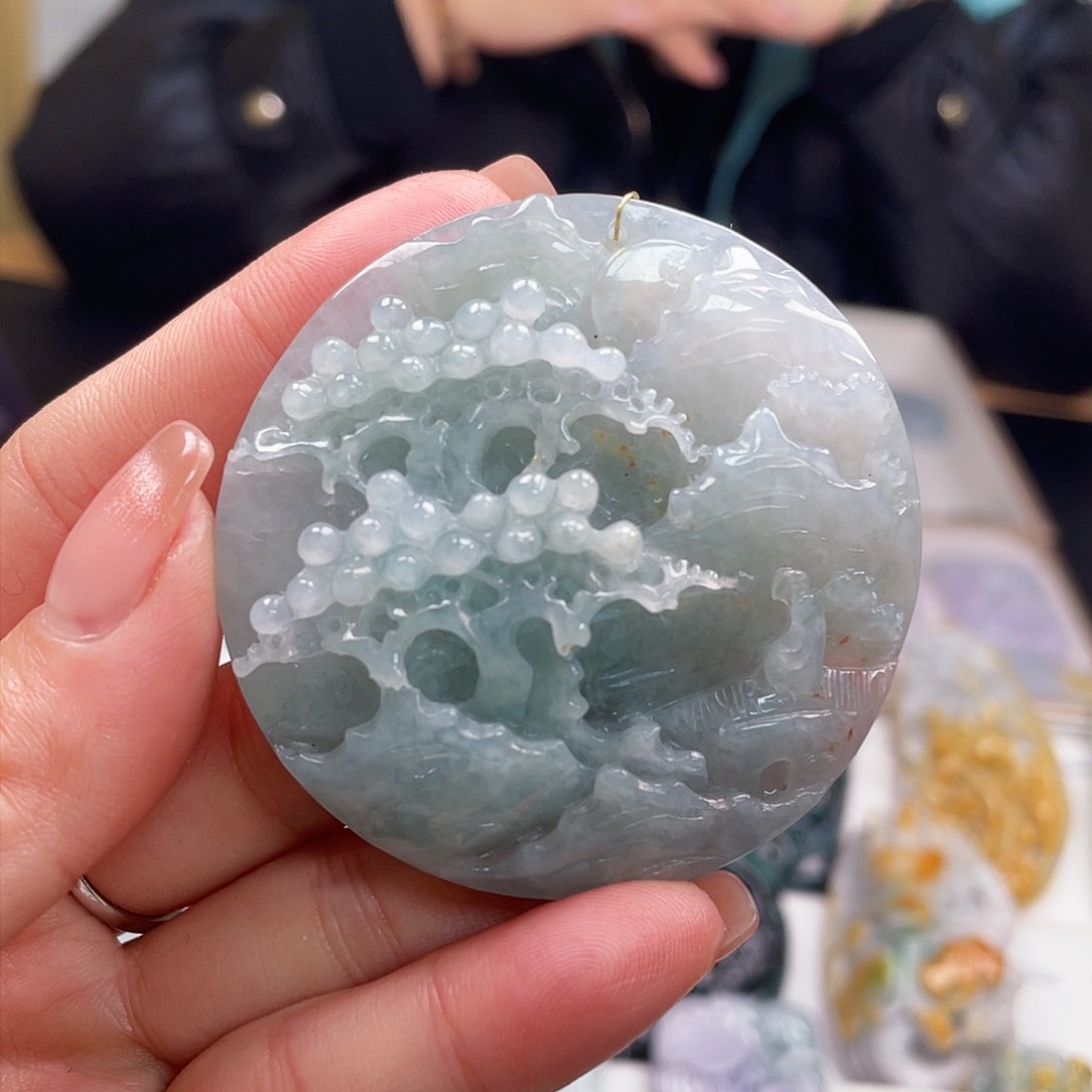 翡翠吊坠(不含链)未镶嵌